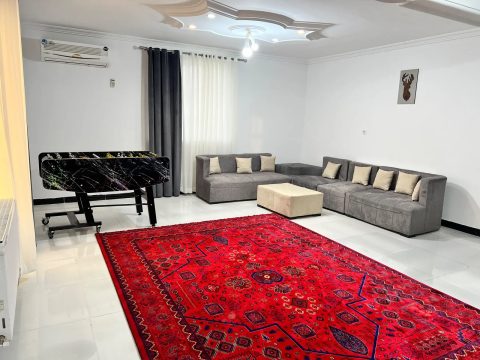 شبنم با فوتبال دستی