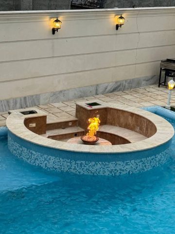 استخردار آبگرم عمارت مهدیان