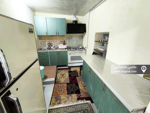 عمو حسن با حیاط سرسبز